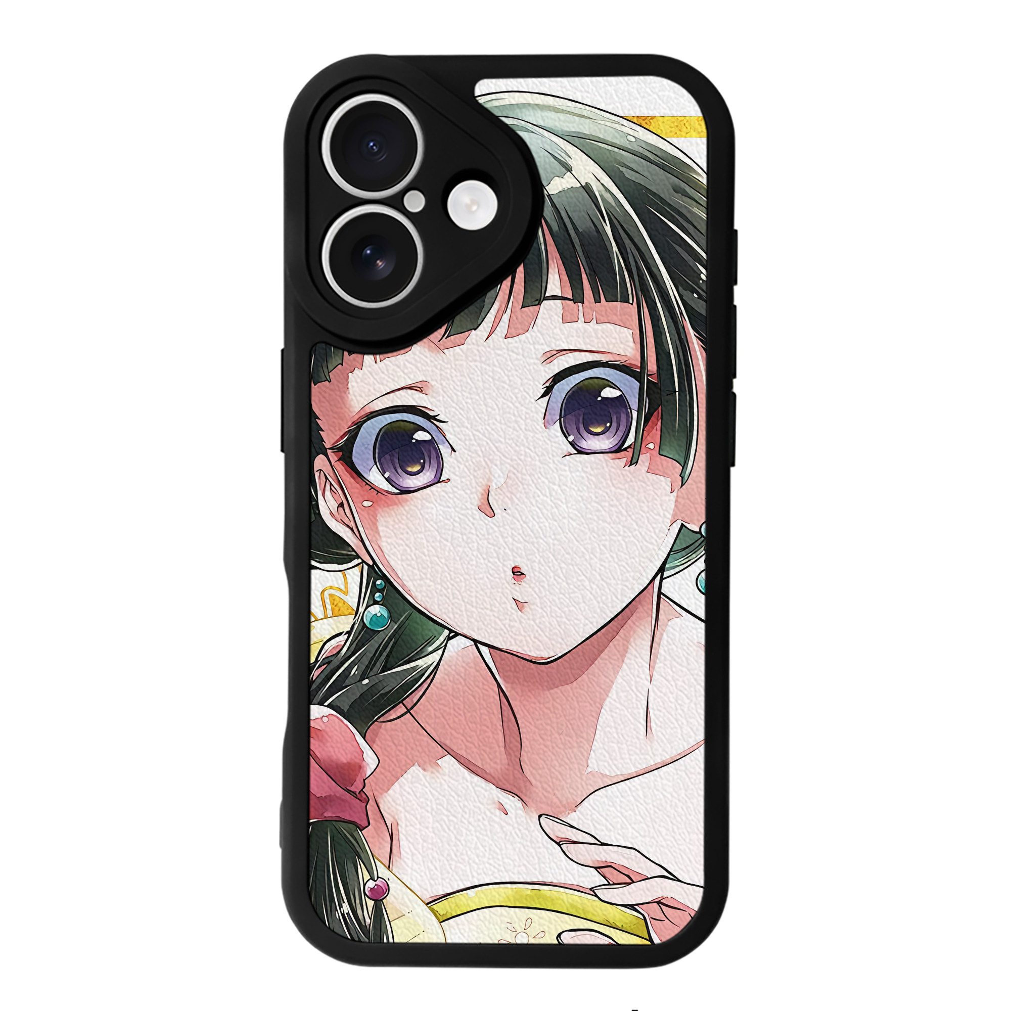 薬屋のひとりごと The Apothecary Diaries 【iPhone 16シリーズ対応】シリコンスマホケース（レザー調） 材質：シリコン